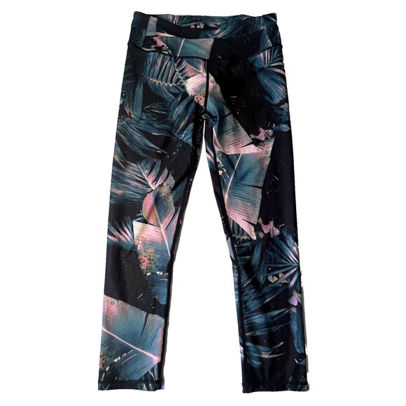 Fabletics Leggings Womens XS Extra Small Gia PowerLite Crop Capri Havana Pockets - Picture 1 of 10